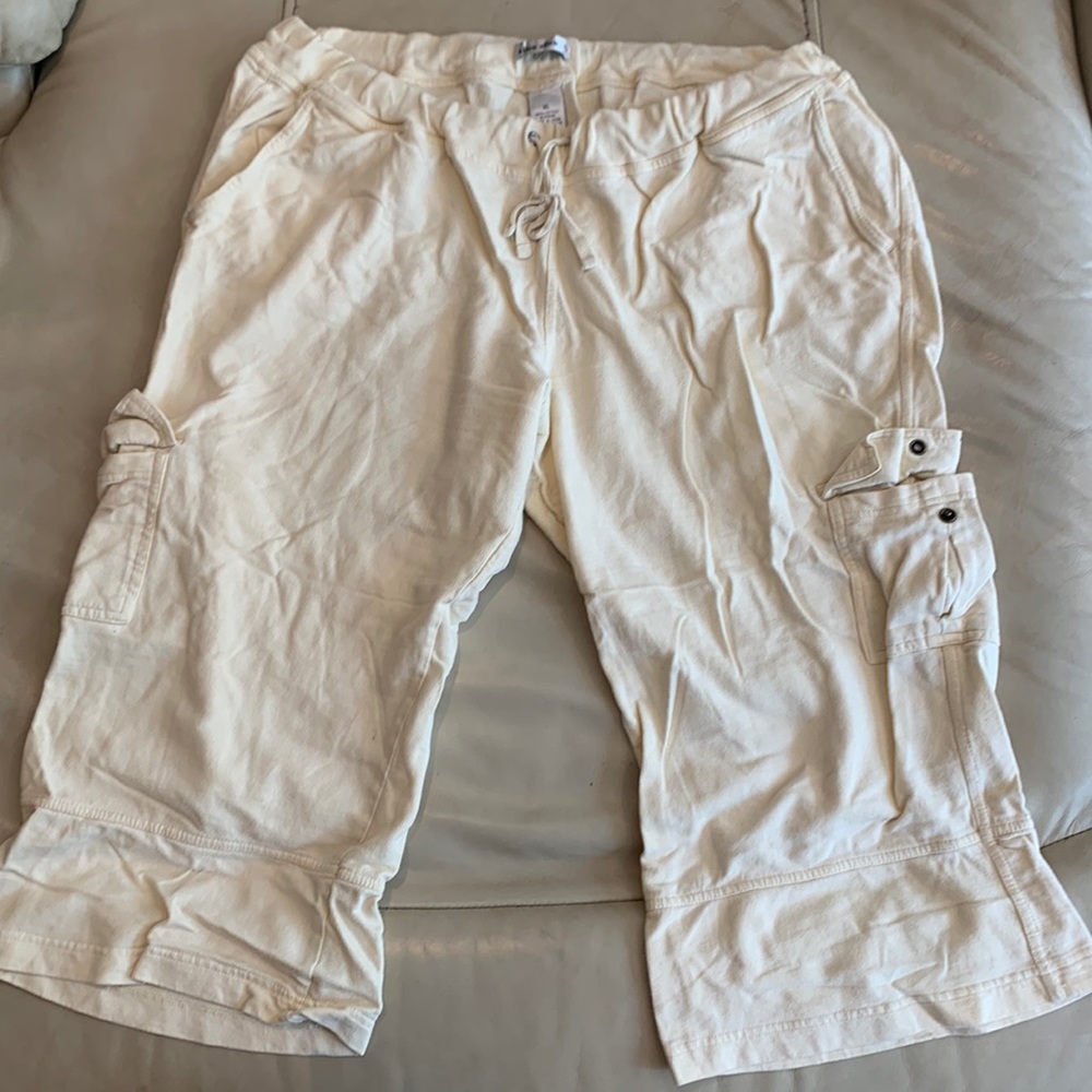 Allen & Allen Womens Cotton Capris XL